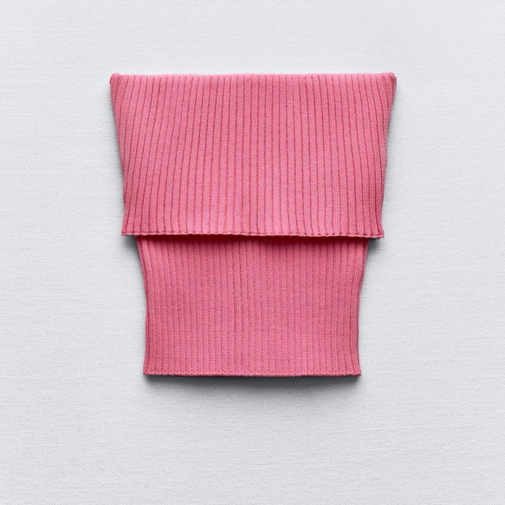 ZARA pink tube top size XS